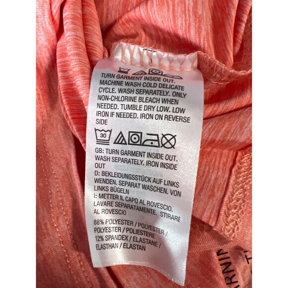 Zuda Z Cool 2 Pack of Tank Tops Women XXS Rose Heather Peach Polyester Blend NEW - Picture 5 of 8